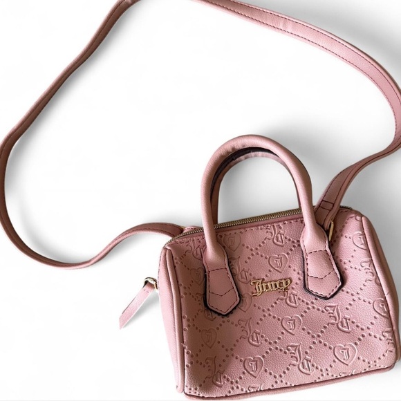 Juicy Couture Mini Valentine Dusty Blush Pink Shoulder Bag Purse NWOT - Picture 1 of 8